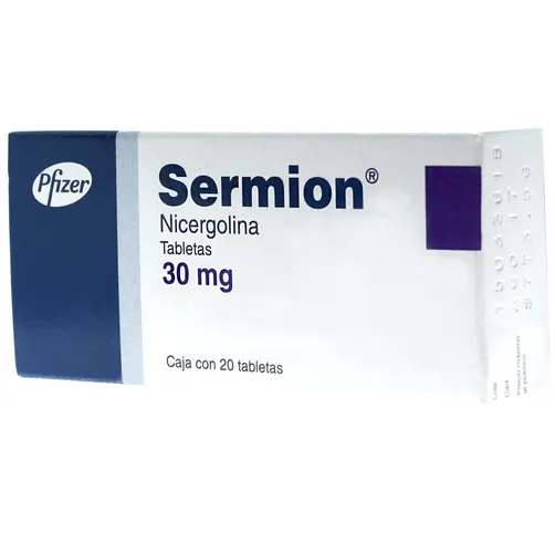 Sermion 30 Mg Oral 20 Tabletas